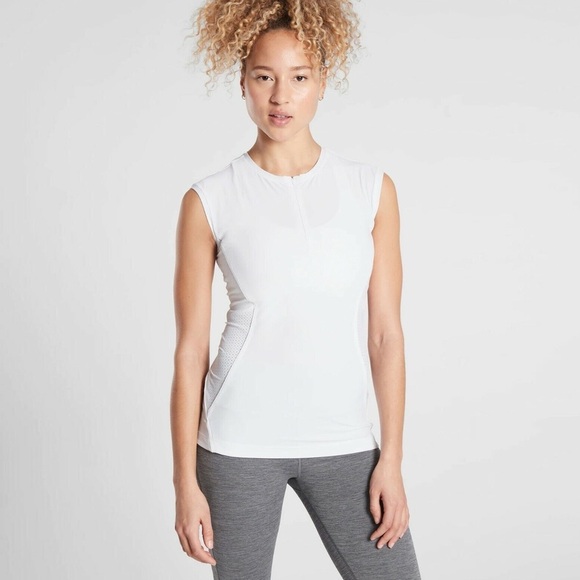 Athleta - Pacifica II Tank - Bright White - Picture 1 of 10
